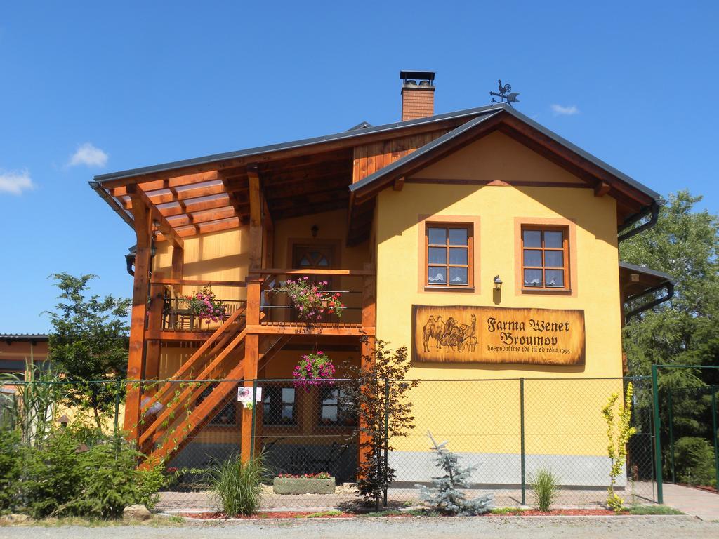 Farma Wenet Villa Broumov Exteriör bild