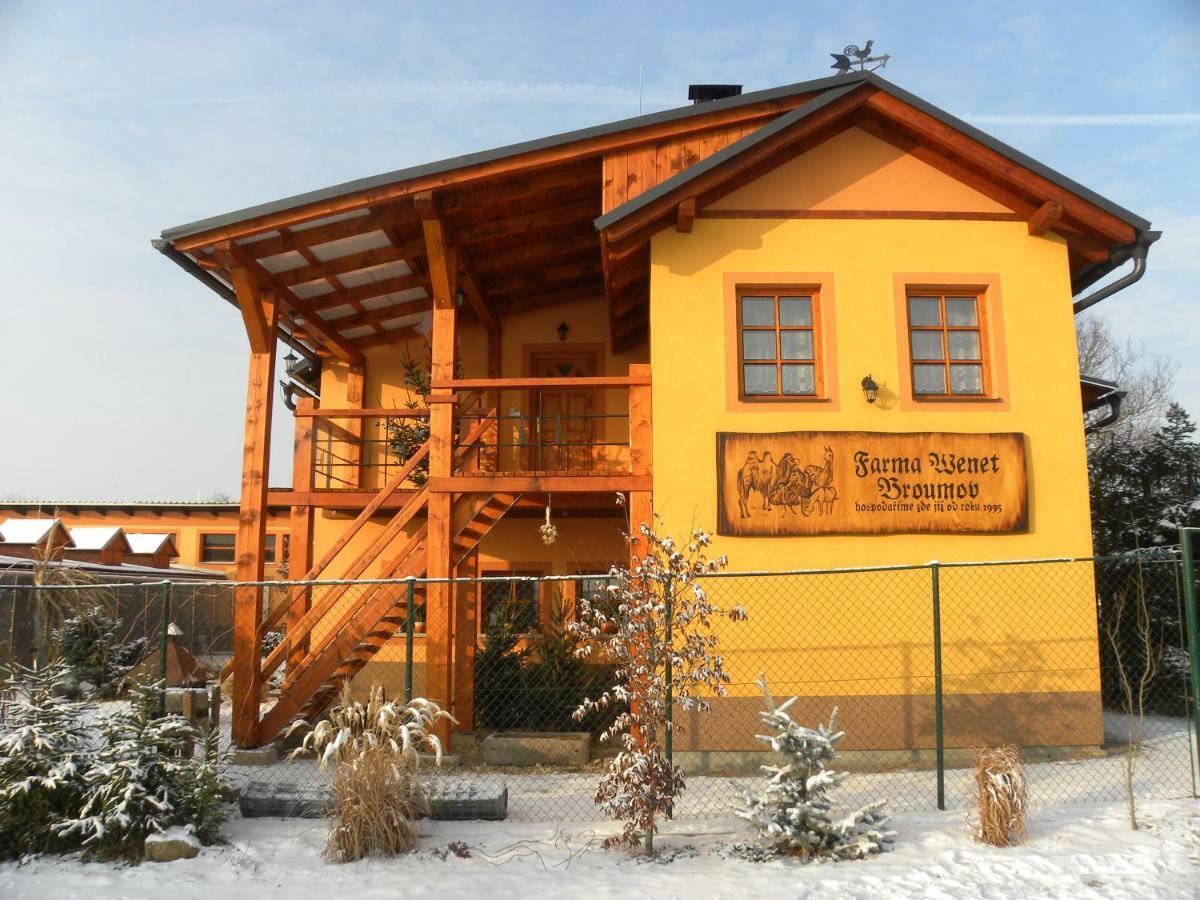 Farma Wenet Villa Broumov Exteriör bild